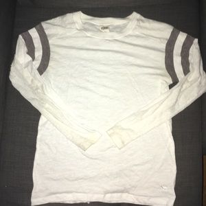 Victoria’s Secret pink white lounge shirt